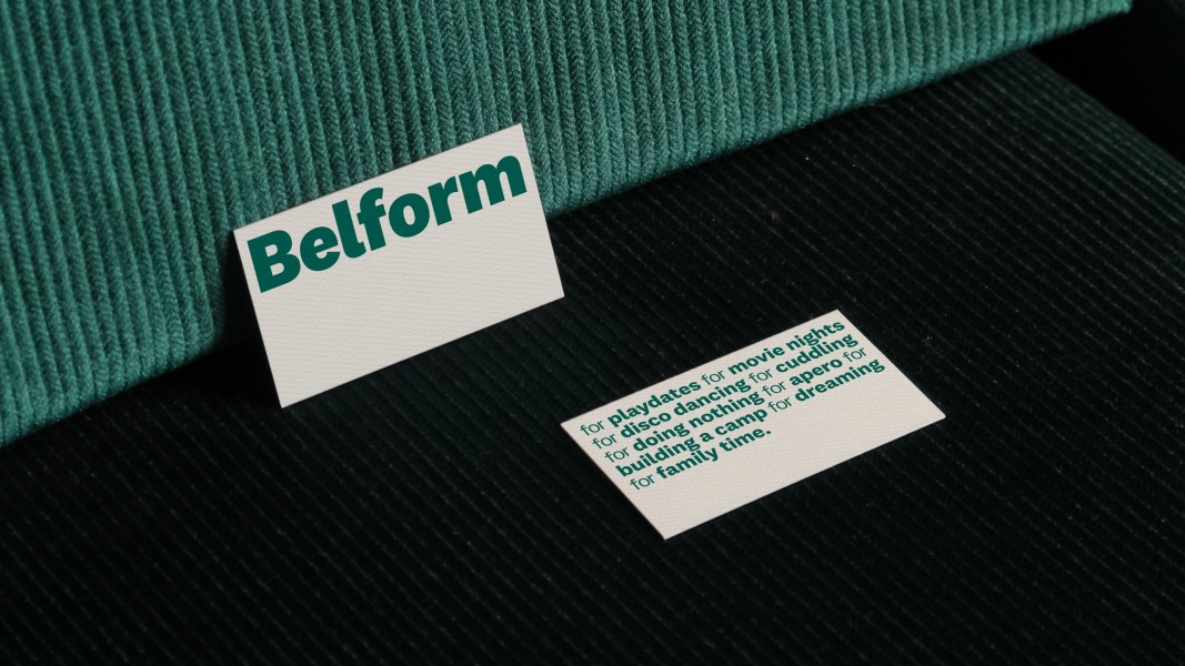 Visitekaartje Belform